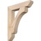 Ekena Millwork Legacy Slat Smooth Bracket, Douglas Fir, 3 1/2"W x 20"D x 24"H BKT04X20X24LEC06SDF - alternate 1